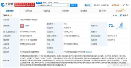 蚂蚁集团子公司成立立春信息技术公司，深化技术咨询布局